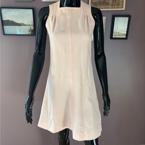 Vintage Albert Nipon Elegant Pink Sleeveless Dress